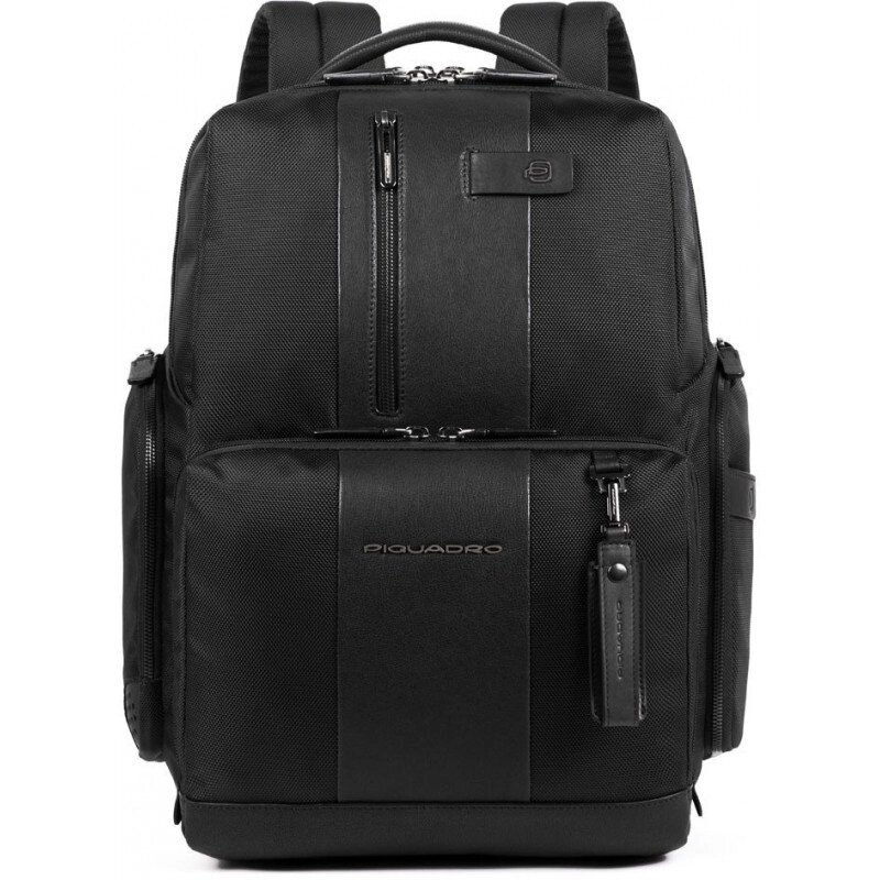 Рюкзак для ноутбука Piquadro BRIEF Bagmotic/Black CA5030BRBM_N від компанії "Cronos" поза часом - фото 1