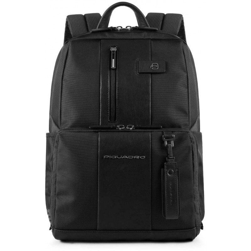 Рюкзак для ноутбука Piquadro BRIEF/Black CA3214BR_N від компанії "Cronos" поза часом - фото 1