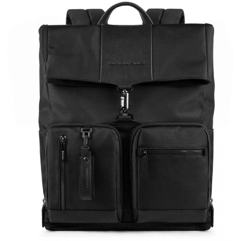Рюкзак для ноутбука Piquadro BRIEF/Black CA4533BR_N від компанії "Cronos" поза часом - фото 1