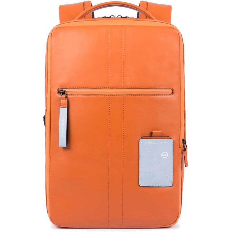 Рюкзак для ноутбука Piquadro EXPLORER/Orange CA4840W97_AR від компанії "Cronos" поза часом - фото 1