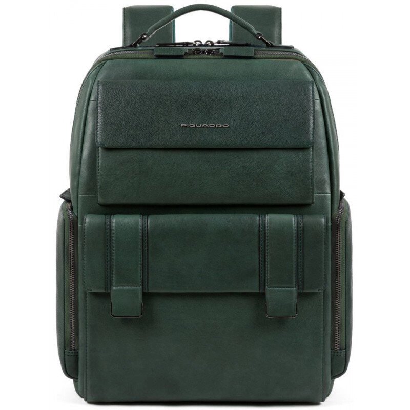 Рюкзак для ноутбука Piquadro KOBE/Green CA4942S105_VE від компанії "Cronos" поза часом - фото 1