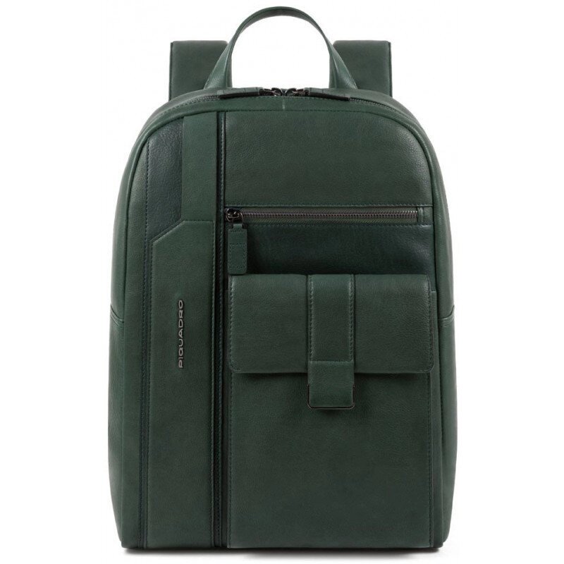 Рюкзак для ноутбука Piquadro KOBE/Green CA4943S105_VE від компанії "Cronos" поза часом - фото 1