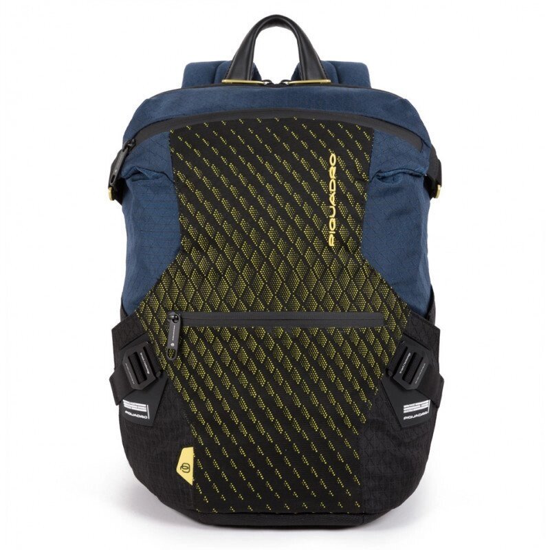 Рюкзак для ноутбука Piquadro PQ-Y/Blue-Yellow CA5116PQY_BLG від компанії "Cronos" поза часом - фото 1
