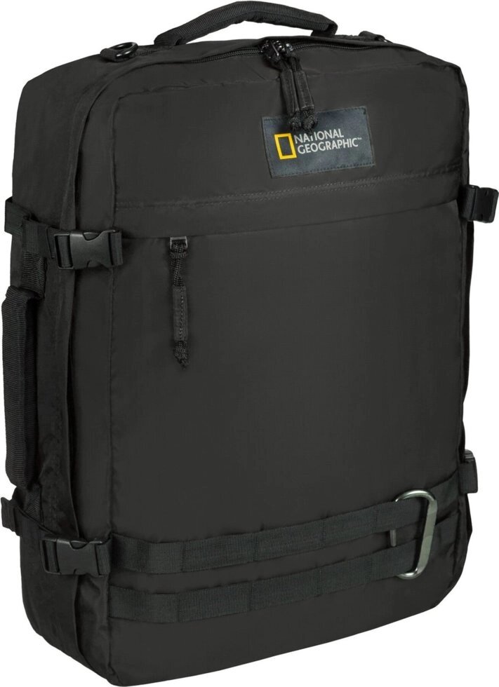 Рюкзак-сумка з відділенням для ноутбука та планшета National Geographic Hibrid N11801;06 чорний від компанії "Cronos" поза часом - фото 1