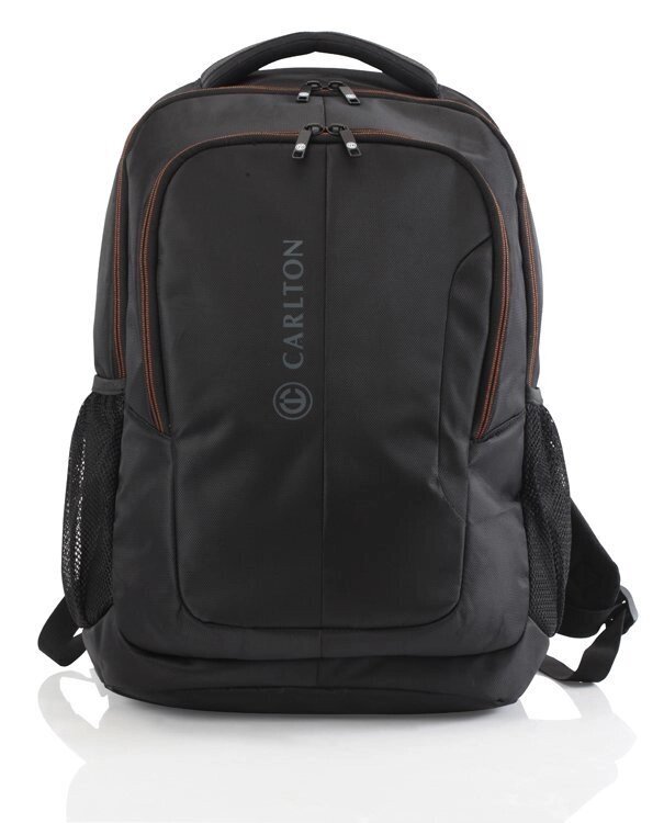 Рюкзак з відділенням для ноутбука CARLTON Baron 910J120;01 чорний від компанії "Cronos" поза часом - фото 1