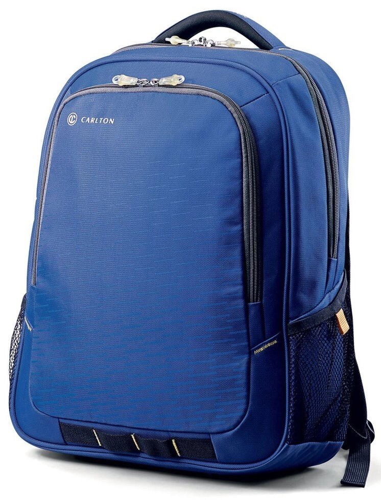 Рюкзак з відділенням для ноутбука CARLTON Tribe II 073J120;55 синій від компанії "Cronos" поза часом - фото 1
