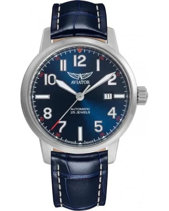 Швейцарський годинник Aviator V. 3.21.0.138.4 від компанії "Cronos" поза часом - фото 1