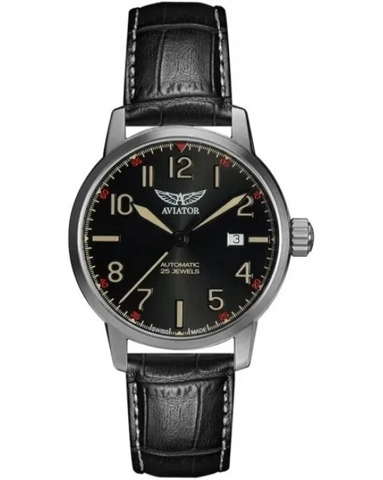Швейцарський годинник Aviator V. 3.21.0.139.4 від компанії "Cronos" поза часом - фото 1