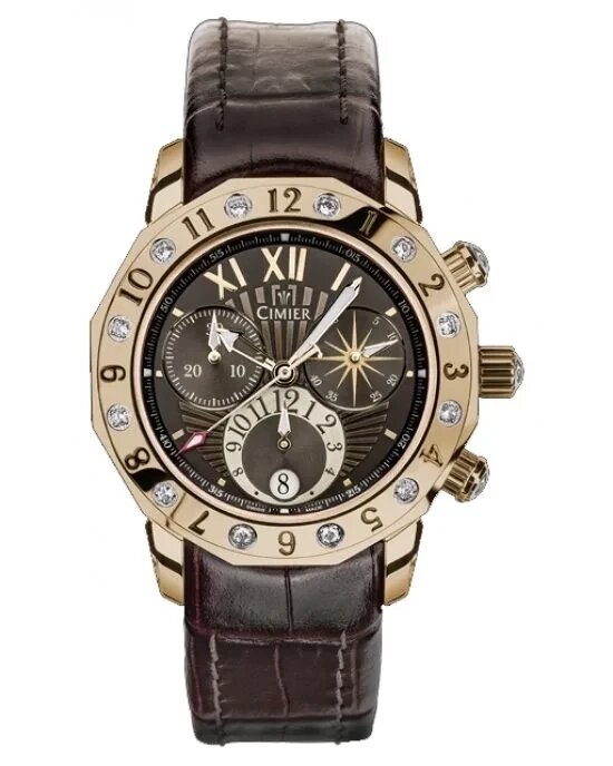 Швейцарський наручний годинник Cimier 6106-PZ131 від компанії "Cronos" поза часом - фото 1