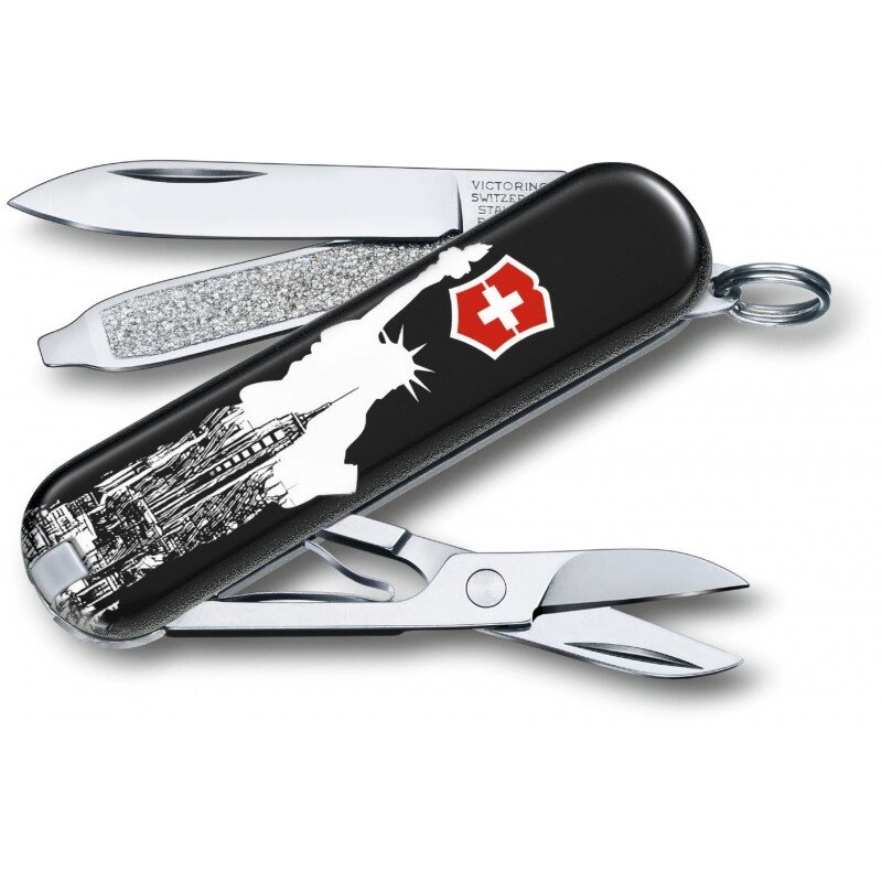 Складаний ніж Victorinox Classic LE New York 0.6223. L1803 від компанії "Cronos" поза часом - фото 1