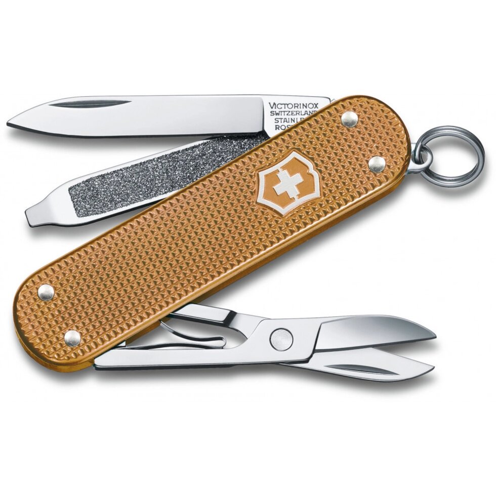 Складаний ніж Victorinox Classic Sd Alox Colors 0.6221.255 G від компанії "Cronos" поза часом - фото 1