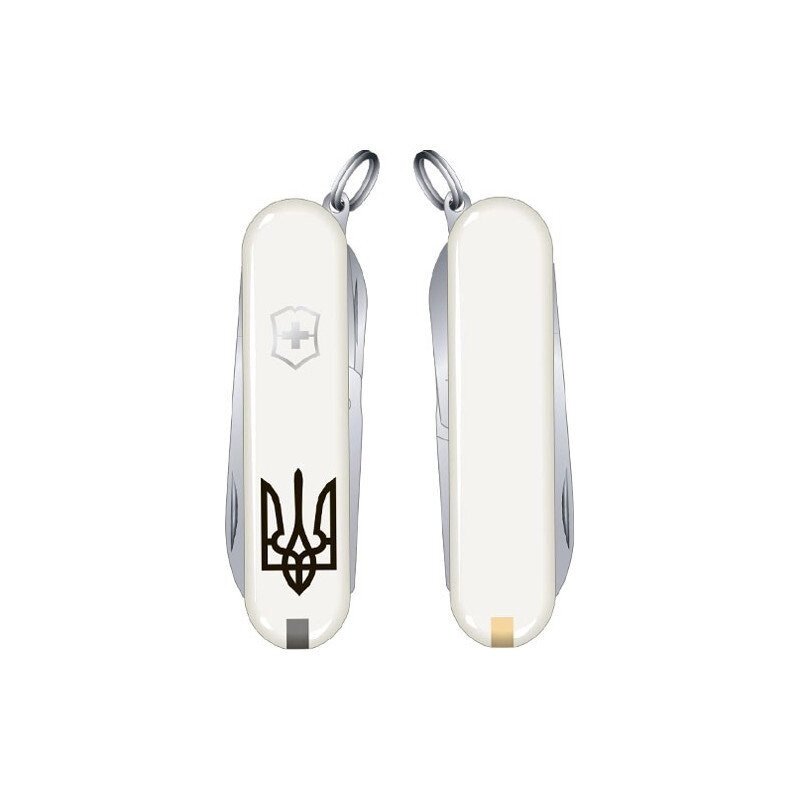 Складаний ніж Victorinox CLASSIC SD UKRAINE 0.6223.7R1 від компанії "Cronos" поза часом - фото 1