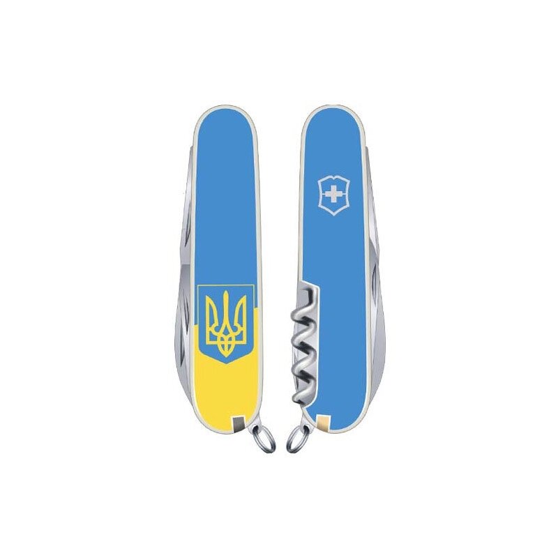 Складаний ніж Victorinox SPARTAN UKRAINE 1.3603.7R3 від компанії "Cronos" поза часом - фото 1