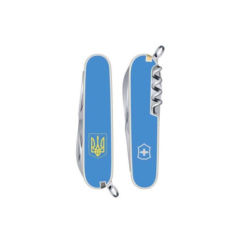 Складаний ніж Victorinox SPARTAN UKRAINE 1.3603.7R7 від компанії "Cronos" поза часом - фото 1