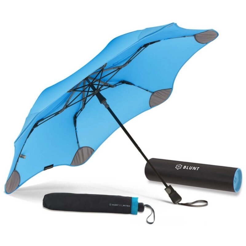 Складаний парасолька Blunt XS Metro Blue BL00101 від компанії "Cronos" поза часом - фото 1