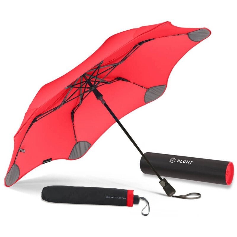 Складаний парасолька Blunt XS Metro Red BL00105 від компанії "Cronos" поза часом - фото 1