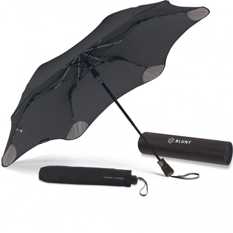 Складной зонт Blunt XS Metro Black BL00107 від компанії "Cronos" поза часом - фото 1