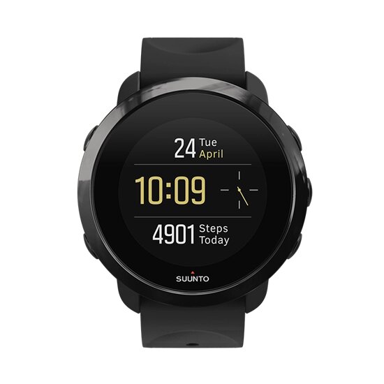 Смарт-годинник для фітнесу і тренувань SUUNTO 3 FITNESS ALL BLACK від компанії "Cronos" поза часом - фото 1