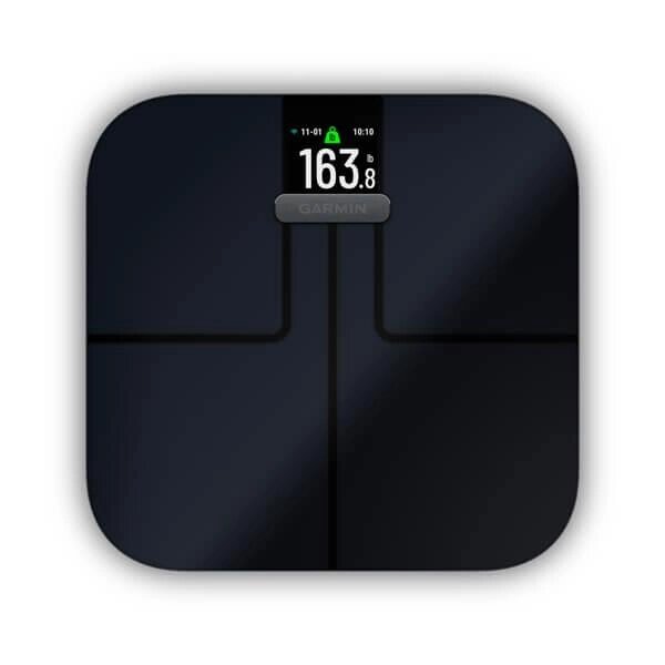 Смарт-ваги Garmin Index S2, чорні від компанії "Cronos" поза часом - фото 1