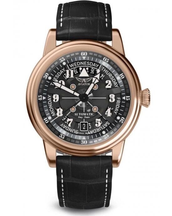 V. 3.36.2.285.4 Швейцарський годинник Aviator від компанії "Cronos" поза часом - фото 1