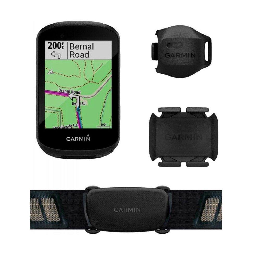 Велонавігатор Garmin Edge 530 Bundle з GPS + датчики швидкості, частоти обертів і серцевого ритму від компанії "Cronos" поза часом - фото 1