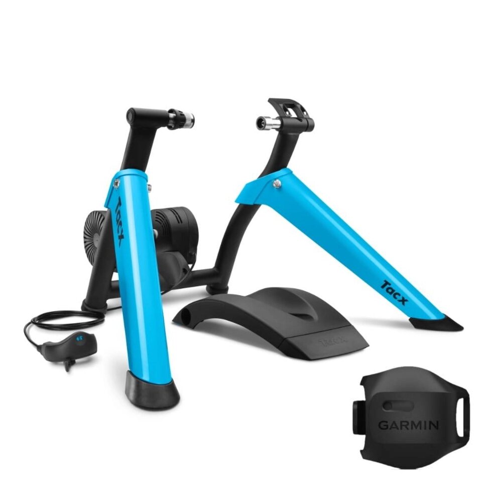 Велотренажер Tacx Boost Trainer Bundle у комплекті з датчиком швидкості від компанії "Cronos" поза часом - фото 1