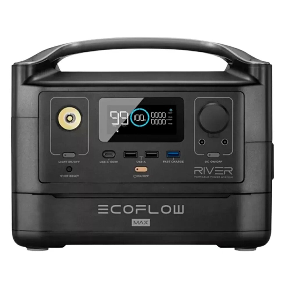 Зарядна станція EcoFlow RIVER Max від компанії "Cronos" поза часом - фото 1
