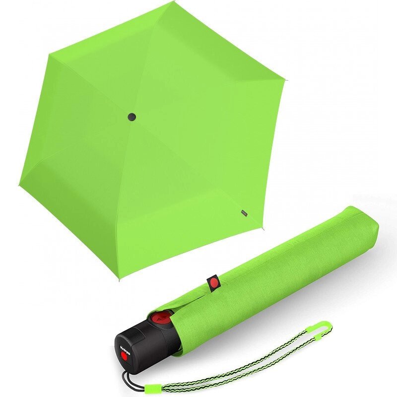 Жіноча парасолька Knirps U. 200 Neon Green Kn95 2200 8394 від компанії "Cronos" поза часом - фото 1
