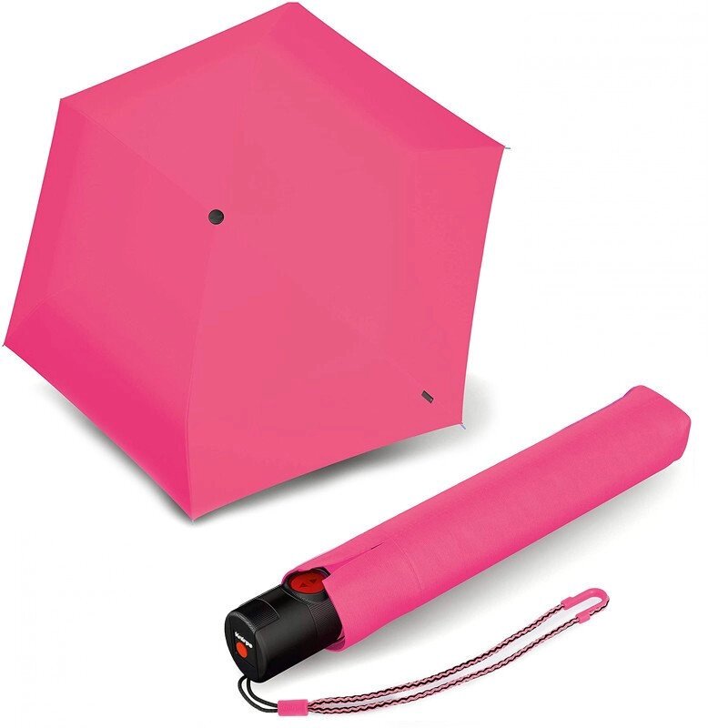 Жіноча парасолька Knirps U. 200 Neon Pink Kn95 2200 8393 від компанії "Cronos" поза часом - фото 1