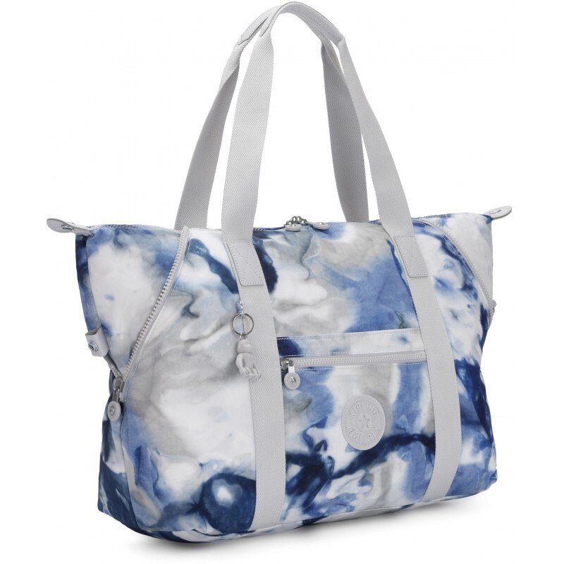 Жіноча сумка Kipling ART M Tie Dye Blue (48Y) KI6004_48Y від компанії "Cronos" поза часом - фото 1