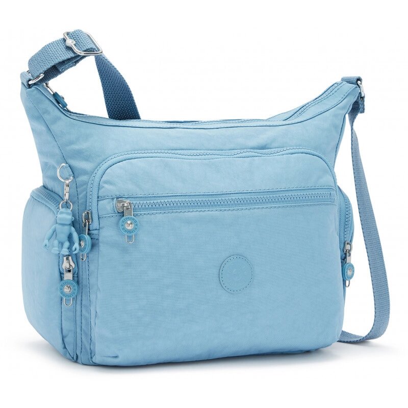 Жіноча сумка Kipling GABBIE Blue Mist (M81) K15255_M81 від компанії "Cronos" поза часом - фото 1