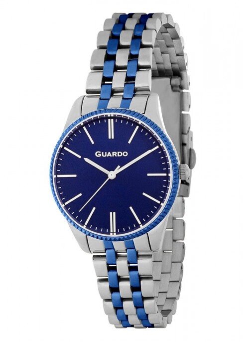 Жіночі наручні годинники Guardo B01095(m) S2Bl від компанії "Cronos" поза часом - фото 1