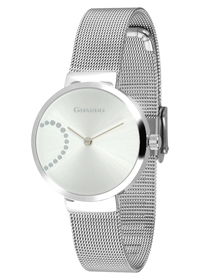Жіночі наручні годинники Guardo B01206-2 (m. SW) від компанії "Cronos" поза часом - фото 1