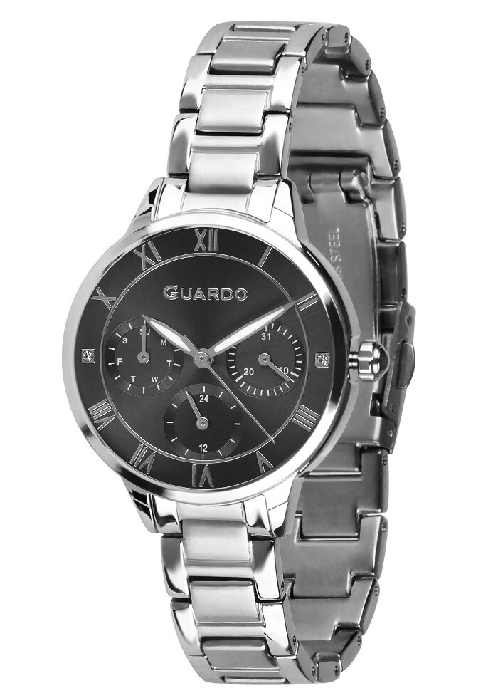 Жіночі наручні годинники Guardo B01395-1 (m. SB) від компанії "Cronos" поза часом - фото 1