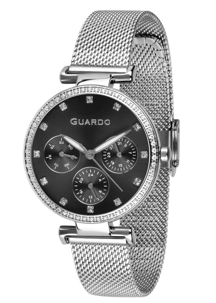 Жіночі наручні годинники Guardo B01652-1 (m. SB) від компанії "Cronos" поза часом - фото 1