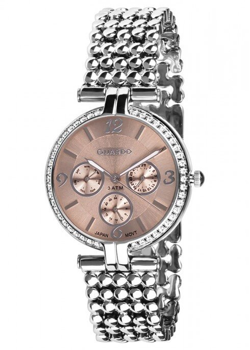 Жіночі наручні годинники Guardo P11378(m) SGr від компанії "Cronos" поза часом - фото 1