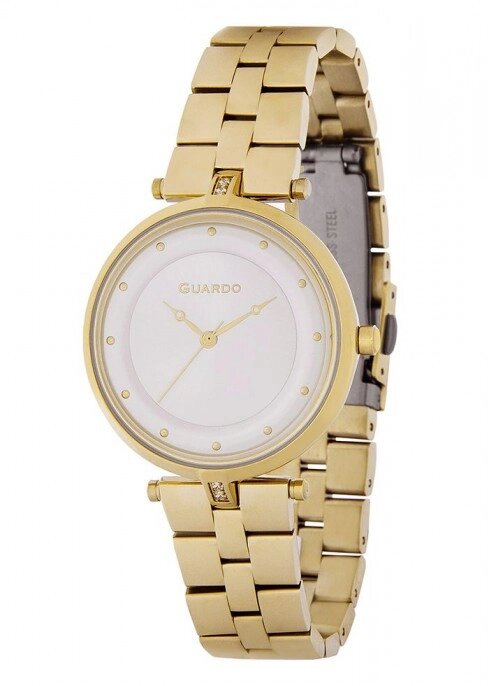 Жіночі наручні годинники Guardo P11394 (m) GW від компанії "Cronos" поза часом - фото 1