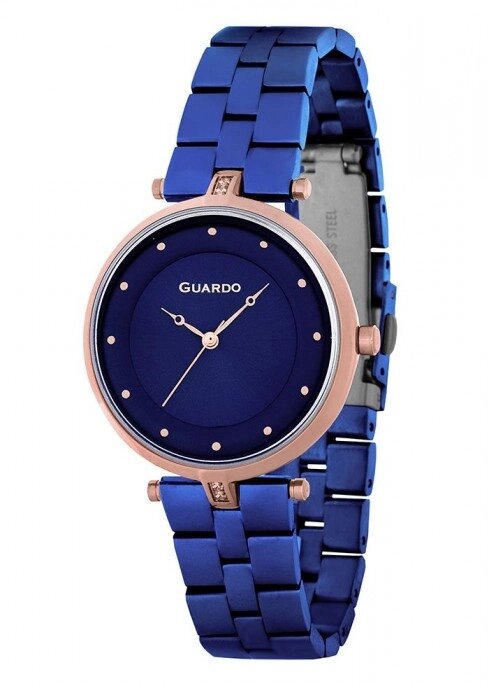 Жіночі наручні годинники Guardo P11394 (m) RgBlBl від компанії "Cronos" поза часом - фото 1