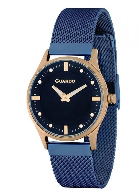 Жіночі наручні годинники Guardo P11712(m) RgBl від компанії "Cronos" поза часом - фото 1