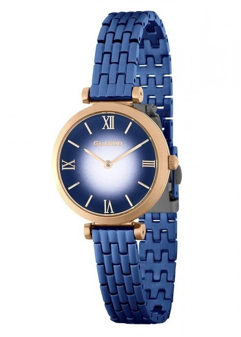Жіночі наручні годинники Guardo P12333(m) RgBlBl від компанії "Cronos" поза часом - фото 1