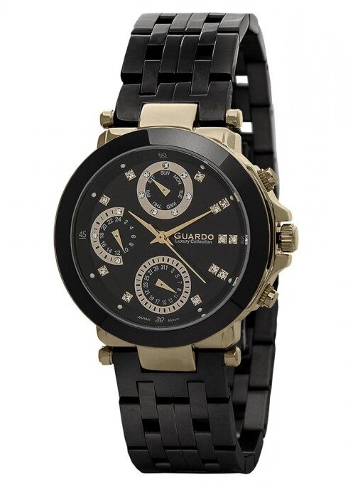 Жіночі наручні годинники Guardo S00778(m) GBB від компанії "Cronos" поза часом - фото 1