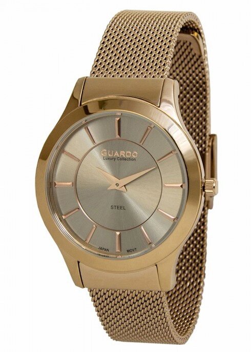 Жіночі наручні годинники Guardo S01370(m) RgGr від компанії "Cronos" поза часом - фото 1