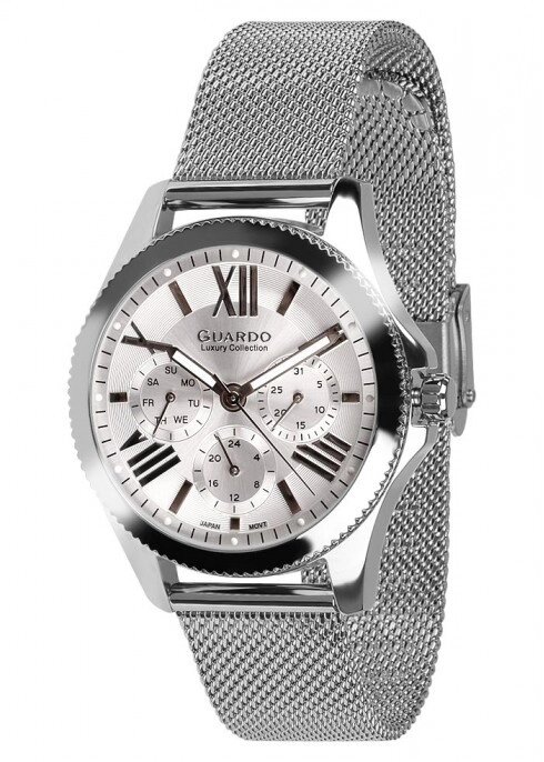 Жіночі наручні годинники Guardo S01599(m) SW від компанії "Cronos" поза часом - фото 1