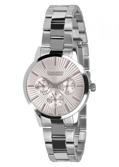 Жіночі наручні годинники Guardo S01655-2 (m. SW) від компанії "Cronos" поза часом - фото 1