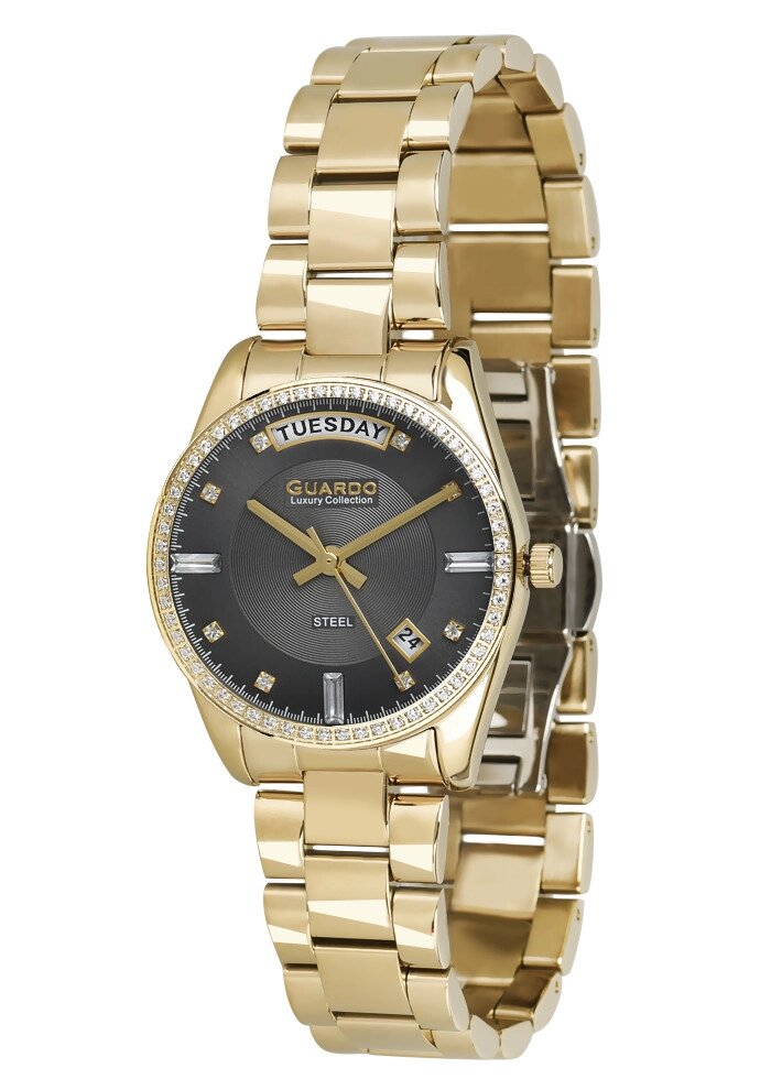 Жіночі наручні годинники Guardo S01808(m) GB від компанії "Cronos" поза часом - фото 1