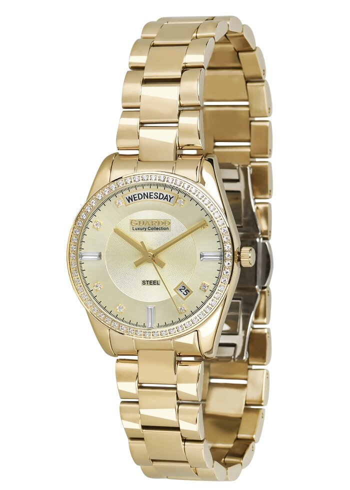 Жіночі наручні годинники Guardo S01808 (m) GG від компанії "Cronos" поза часом - фото 1