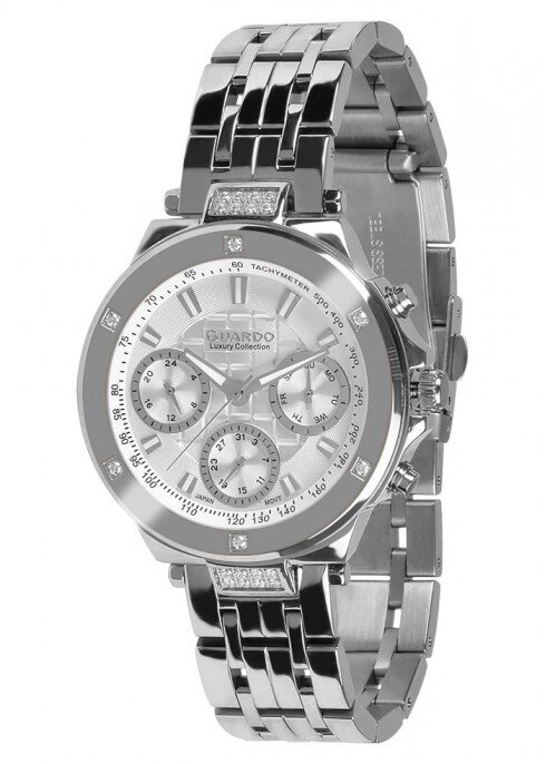 Жіночі наручні годинники Guardo S01851(m) SW від компанії "Cronos" поза часом - фото 1