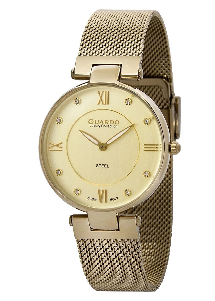 Жіночі наручні годинники Guardo S01862(m) GG від компанії "Cronos" поза часом - фото 1