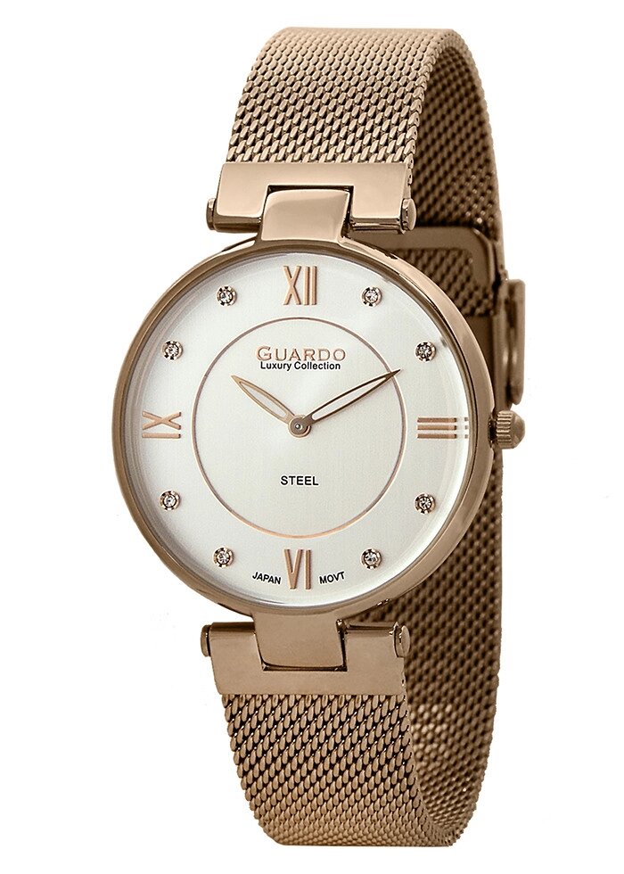 Жіночі наручні годинники Guardo S01862(m) Наrgw від компанії "Cronos" поза часом - фото 1