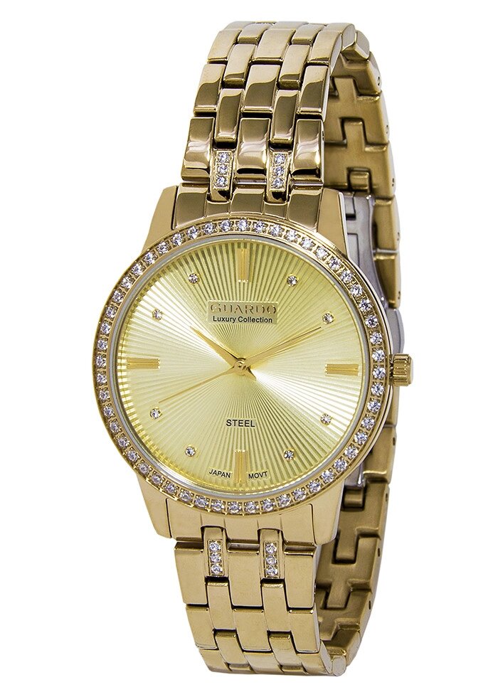 Жіночі наручні годинники Guardo S01871(m) GG від компанії "Cronos" поза часом - фото 1